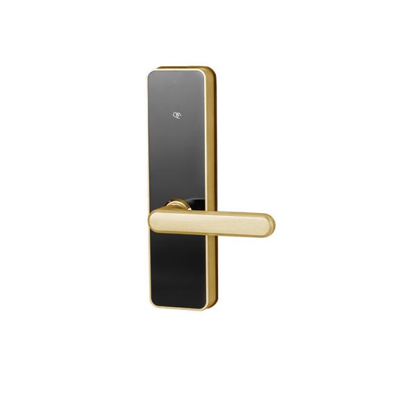 RF Mifare Card Door Lock With Code /PIN Zinc Alloy Silver Gold Anti - Tamper