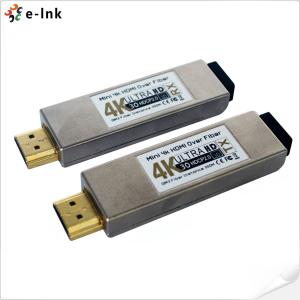 China Por grosso Mini 4K HDMI Fiber Converter Multimode OM3 LC Transmitter Receiver supplier