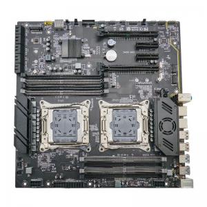 China High Performance X99 Dual CPU/Socket Motherboard Xeon E5 LGA2011-3 Dual Channel DDR4 Max 256G For Server Motherboard supplier