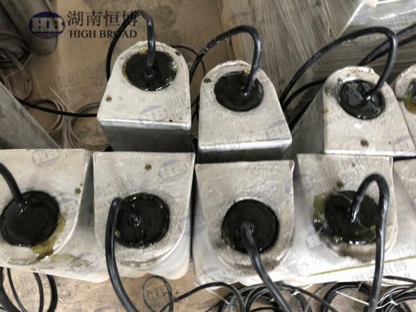 Casting Magnesium Anode Packaged Backfill , Sacrificial Anodes For Cathodic Protection Systems Protect Steel Structure