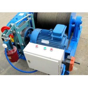 China Wire Rope 34m/min Industrial Electric Winch For Construction Material supplier
