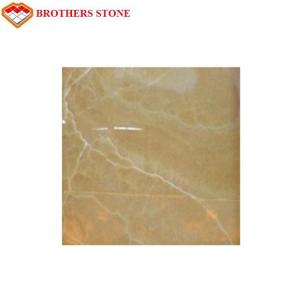 China Beautiful Transparent Orange Onyx Stone Slab For Residential Construction supplier