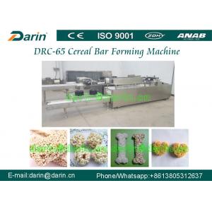 380V 50Hz Cereal Bar Making Machine , Puffed Cereal Bar Cutting Machine