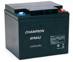 China Maintenance Free 12v 42ah AGM VRLA High Rate Discharge Battery 6FM42H on sale 