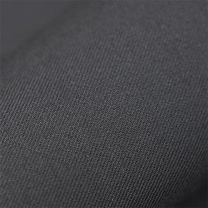 Twill Suit Cloth Material Black 70% Wool Tuxedo Fabric 360gsm