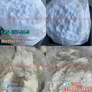 API 99% High Purity and Best Price Metformin CAS 657-24-9 used for lowering blood sugar with 100% Safe Customs Clearance