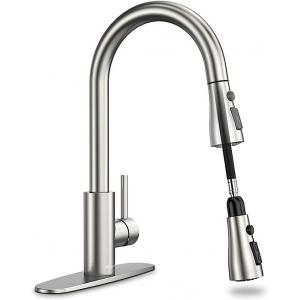 Brushed Nickel SUS304 Stainless Steel Faucet Sprayer For Kitchen Sink