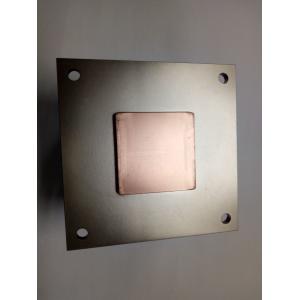 China 150w Customized Copper Heat Pipe With Aluminum Fin Heat Sink Silver Color supplier