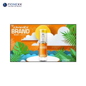 China Quantum Dots LED Backlight QLED 4K Lcd Display Wall Mount Lcd Panel with 700nits High Brightness supplier