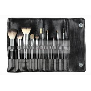 China Classic Italian Badger Hair Color Travel Makeup Brush Set / Angle Blush Brush supplier