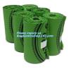 China Compostable Doggie Poop Bag, Tie Top Handle Cornstarch Earth Friendly Waste Bag Holder Dispenser with LED Flashlight Eco wholesale