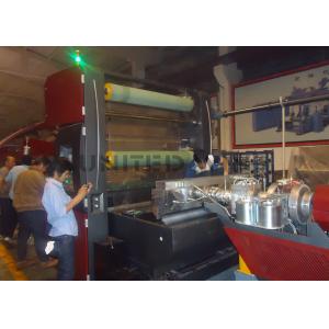 China PP Woven Bag Flat Yarn Tape Extruder Production Line Equipment supplier