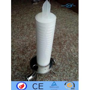 China PP Filter Cartridge N6 PTFE With Deep Filtration / Large Filtration Area supplier