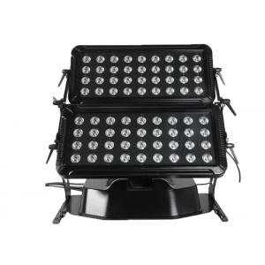 China Outdoor LED Wash Lights 72 X 10 Watt , IP65 RGBW 4 in 1 City Color Light supplier