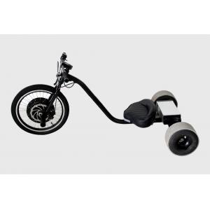 China 500W Kart Shape Drift Electric Tricycles / Black Motorized Tricycles For Adults supplier