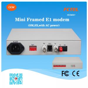 Mini Type Low Consumption Fiber Optical E1 Converter