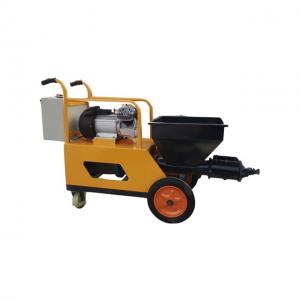 China Easy operation cement putty spraying machine in India for wall plastering supplier