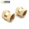 China Piezas que trabajan a máquina IFI-100 M2-M20 estándar del CNC de la precisión de cobre amarillo del parte movible wholesale