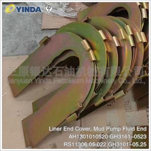 China Mud Pump Liner Cylinder End Cover Fluid End AH1301010520 GH3161-0523 Copper supplier