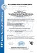 TECHNOLOGIE OPTIQUE CIE., LTD DE FIBRE DE SHENZHEN DYS Certifications