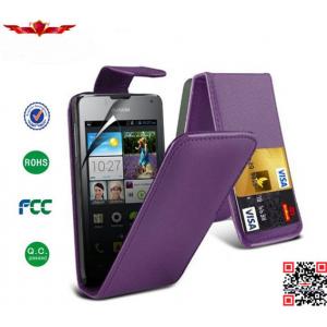 Newest High Level PU Credit Card Flip Cover Case For Huawei Ascend Y330
