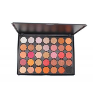 China Easy To Smear Long Lasting High Pigment 35 Color Matte And Shimmer Eyeshadow Palette wholesale