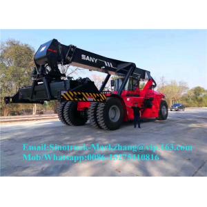 Kalmar 45 Ton 40ft Container Reach Stacker Forklift , Container Moving Equipment