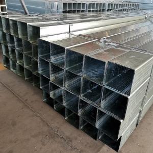 ASTM A53 Seamless Galvanized Steel Tube Square Rectangular Hot Dipped Hollow Section