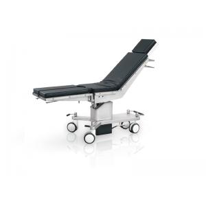 Black Mattress120mm Kidney Bridge Radiolucent Operating Table With German Wheels