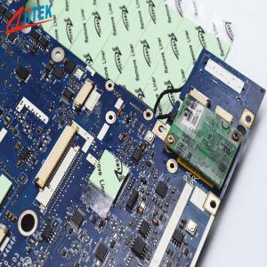 高性能シリコーン加熱パッド1.5W/MKテレコミュニケーションハードウェア用シリコンサーマルギャップフィラーパッド