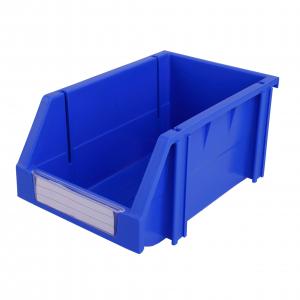 China 128x222x59mm Supermarket Plastic Shelf Bin Industrial Multi Function Storage Bin supplier