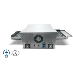 China Commercial Stainless Steel Pizza Conveyor Oven with Mechanical Controls supplier