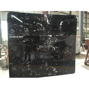 China China Cheap black and white marble slab 2 cm  natural stone slab supplier