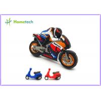 China Small Size Promotion Motorcycle Usb Flash Drive , Moto Car Soft Plastic Usb Drives / U Disk on sale