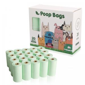 China BSCI Cornstarch Dog Poop Bags 100% Compostable Biodegradable Poop Bags supplier