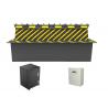China Anti Vehicle Hydraulic Road Blocker With Spikes , 6 Meter Long Entrance Point wholesale