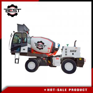 China 3 cubic meters heavy weight self loading concrete mixer truck for sale supplier
