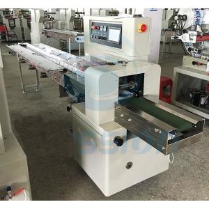 China Egg Roll Biscuit Wrapping Machine , Horizontal Automatic Biscuit Packing Machine supplier