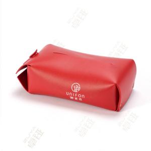 China Custom House Decorative PU Leather Tissue Box Cover Rectangular supplier