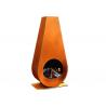 China Tumbler Feature Corten Steel Fire Pit For Outdoor Decoration 80cm Height wholesale