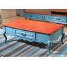 Mediterranean Concise design cabinet living room furniture wood coffee table