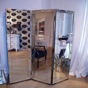 China Modern 3D Wall Mirror 175 * 180cm Size Rectangular Floor Standing Mirror wholesale