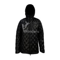 China Seemless Men'S Down Jacket Hoodie Jacket Long Sleeve Customized on sale