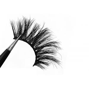 New 25mm Black Fluffy Mink False Eyelash Extensions natural false lashes Natural Fake Eyelashes