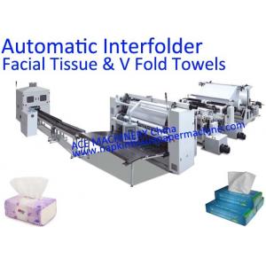 China Full Automatic Facial Tissue Paper Machine With Log Saw Soft Packing Machine supplier