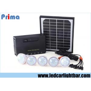 China Energy Saving Indoor Home Solar Panel Led Lights USB Rechargeable Phone supplier