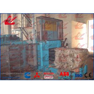 Scrap Plastic Film Baler Horizontal Baling Machine 2 - 4T Output Capacity