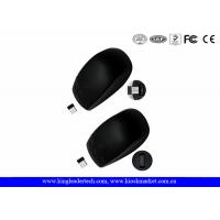 China Black Mini USB Receiver Silicone 2.4 Ghz Waterproof Wireless Mouse With Laser Pointer on sale