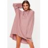 Custom Rose Oversized Hoodie Printing Sweater Dress