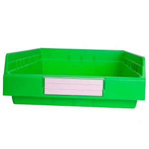 Tools Storage Shelf Rack Bin Customized Color Stackable Plastic Bin with Divider